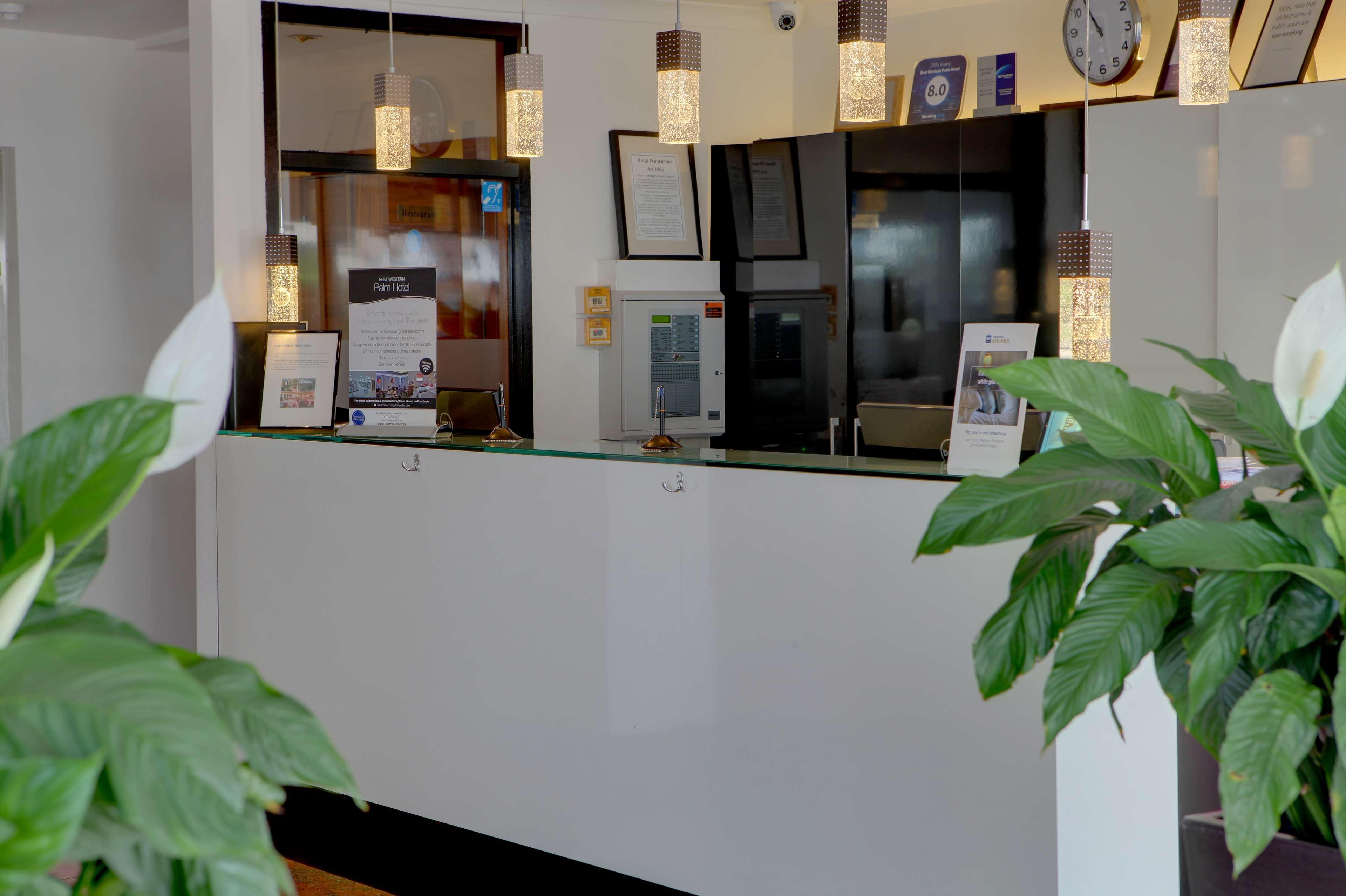 Best Western Palm Hotel London Bagian luar foto